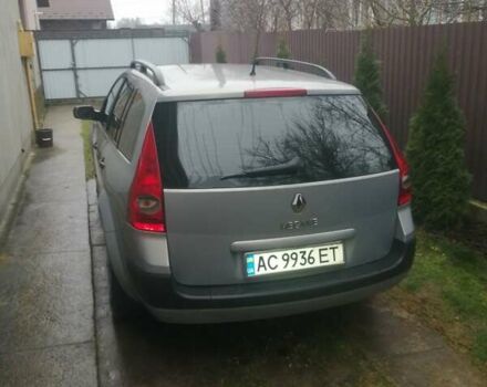 Серый Рено Меган, объемом двигателя 1.6 л и пробегом 211 тыс. км за 4400 $, фото 5 на Automoto.ua