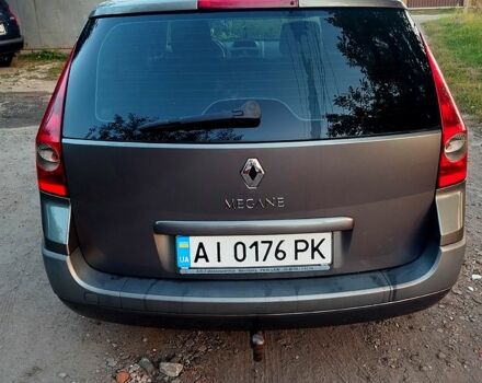 Серый Рено Меган, объемом двигателя 2 л и пробегом 265 тыс. км за 4900 $, фото 2 на Automoto.ua