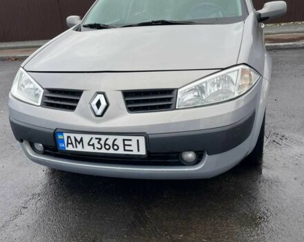 Серый Рено Меган, объемом двигателя 1.4 л и пробегом 204 тыс. км за 3750 $, фото 1 на Automoto.ua