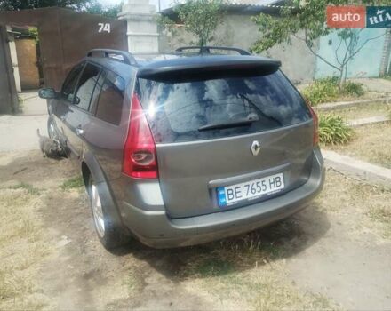 Серый Рено Меган, объемом двигателя 1.6 л и пробегом 202 тыс. км за 4500 $, фото 6 на Automoto.ua