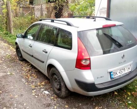 Серый Рено Меган, объемом двигателя 1.6 л и пробегом 160 тыс. км за 4200 $, фото 6 на Automoto.ua