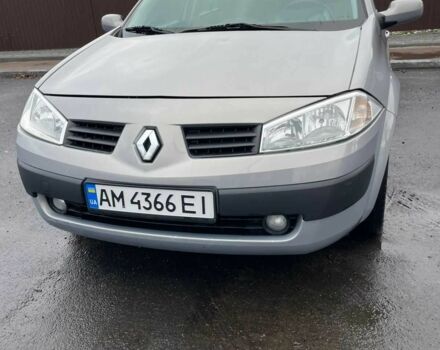 Серый Рено Меган, объемом двигателя 1.4 л и пробегом 204 тыс. км за 3750 $, фото 2 на Automoto.ua