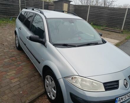 Серый Рено Меган, объемом двигателя 1.6 л и пробегом 280 тыс. км за 3400 $, фото 4 на Automoto.ua