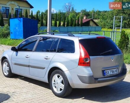 Серый Рено Меган, объемом двигателя 2 л и пробегом 267 тыс. км за 4300 $, фото 9 на Automoto.ua