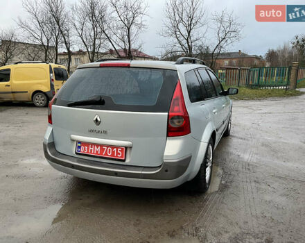 Сірий Рено Меган, об'ємом двигуна 1.6 л та пробігом 210 тис. км за 4555 $, фото 13 на Automoto.ua