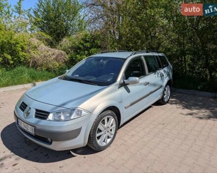 Серый Рено Меган, объемом двигателя 2 л и пробегом 112 тыс. км за 4000 $, фото 1 на Automoto.ua