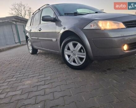 Серый Рено Меган, объемом двигателя 1.6 л и пробегом 293 тыс. км за 4300 $, фото 3 на Automoto.ua