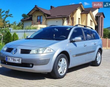 Серый Рено Меган, объемом двигателя 2 л и пробегом 267 тыс. км за 4300 $, фото 8 на Automoto.ua
