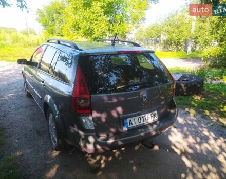 Серый Рено Меган, объемом двигателя 2 л и пробегом 264 тыс. км за 4900 $, фото 1 на Automoto.ua
