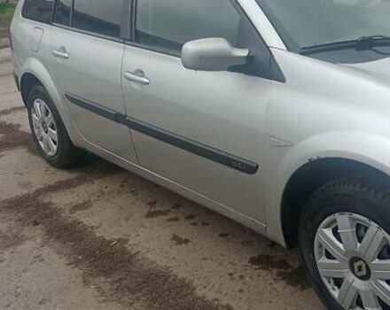 Серый Рено Меган, объемом двигателя 1.5 л и пробегом 245 тыс. км за 4300 $, фото 2 на Automoto.ua