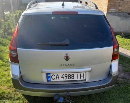 Серый Рено Меган, объемом двигателя 1.6 л и пробегом 240 тыс. км за 4650 $, фото 3 на Automoto.ua