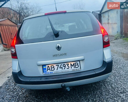 Серый Рено Меган, объемом двигателя 1.39 л и пробегом 207 тыс. км за 4600 $, фото 11 на Automoto.ua