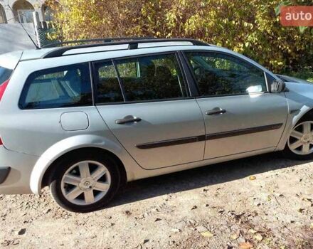 Серый Рено Меган, объемом двигателя 1.6 л и пробегом 227 тыс. км за 4550 $, фото 1 на Automoto.ua