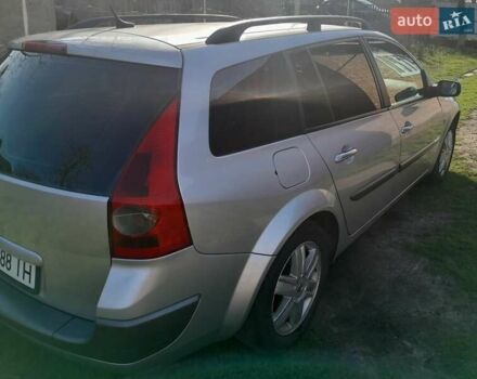 Серый Рено Меган, объемом двигателя 1.6 л и пробегом 240 тыс. км за 4650 $, фото 2 на Automoto.ua