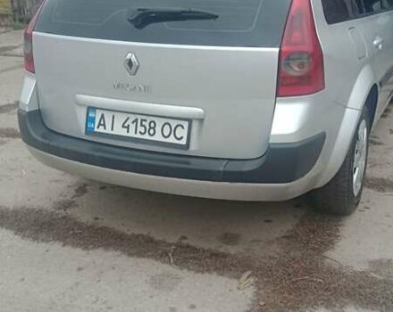 Серый Рено Меган, объемом двигателя 1.5 л и пробегом 245 тыс. км за 4300 $, фото 4 на Automoto.ua