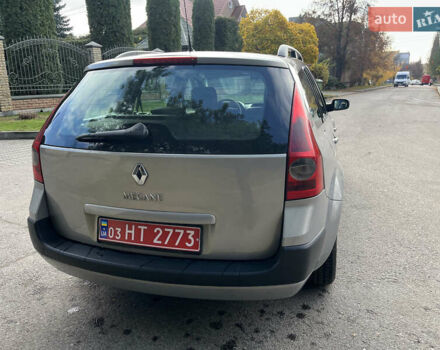 Сірий Рено Меган, об'ємом двигуна 1.6 л та пробігом 213 тис. км за 4200 $, фото 12 на Automoto.ua