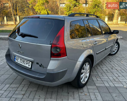 Серый Рено Меган, объемом двигателя 1.6 л и пробегом 220 тыс. км за 3900 $, фото 3 на Automoto.ua