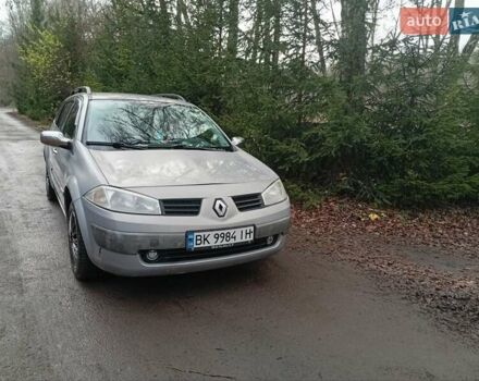 Серый Рено Меган, объемом двигателя 1.5 л и пробегом 275 тыс. км за 4150 $, фото 4 на Automoto.ua