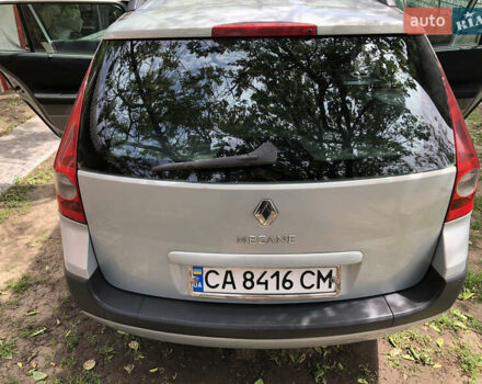 Серый Рено Меган, объемом двигателя 1.39 л и пробегом 162 тыс. км за 4600 $, фото 5 на Automoto.ua