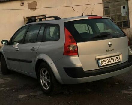 Серый Рено Меган, объемом двигателя 1.6 л и пробегом 175 тыс. км за 5800 $, фото 4 на Automoto.ua