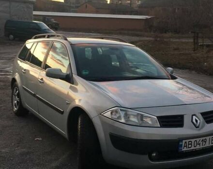 Серый Рено Меган, объемом двигателя 1.6 л и пробегом 175 тыс. км за 5800 $, фото 11 на Automoto.ua