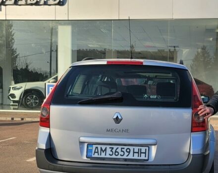 Серый Рено Меган, объемом двигателя 2 л и пробегом 90 тыс. км за 5100 $, фото 2 на Automoto.ua
