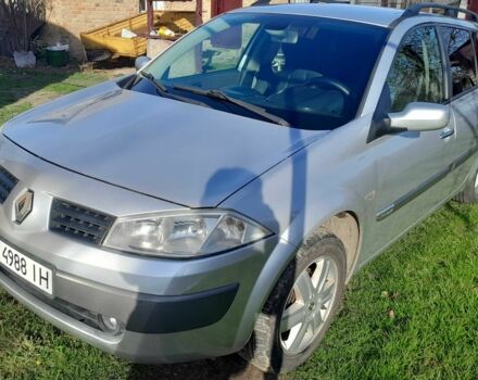 Серый Рено Меган, объемом двигателя 1.6 л и пробегом 240 тыс. км за 4650 $, фото 6 на Automoto.ua