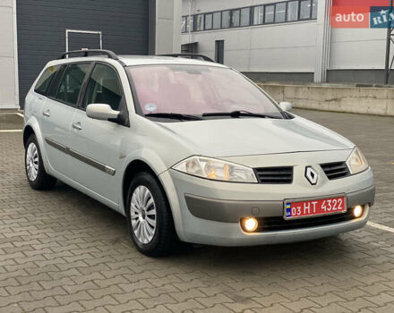 Серый Рено Меган, объемом двигателя 1.6 л и пробегом 158 тыс. км за 3999 $, фото 4 на Automoto.ua