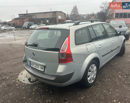 Серый Рено Меган, объемом двигателя 2 л и пробегом 309 тыс. км за 4300 $, фото 10 на Automoto.ua