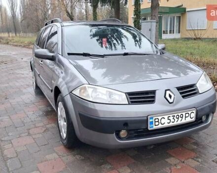 Серый Рено Меган, объемом двигателя 1.46 л и пробегом 407 тыс. км за 3999 $, фото 1 на Automoto.ua