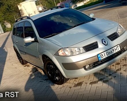 Сірий Рено Меган, об'ємом двигуна 1.6 л та пробігом 222 тис. км за 4500 $, фото 3 на Automoto.ua