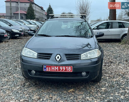Серый Рено Меган, объемом двигателя 1.6 л и пробегом 191 тыс. км за 4700 $, фото 1 на Automoto.ua