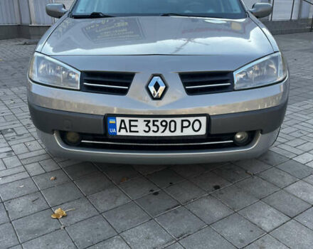 Серый Рено Меган, объемом двигателя 1.6 л и пробегом 220 тыс. км за 3900 $, фото 6 на Automoto.ua