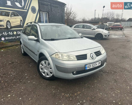 Серый Рено Меган, объемом двигателя 2 л и пробегом 309 тыс. км за 4300 $, фото 1 на Automoto.ua