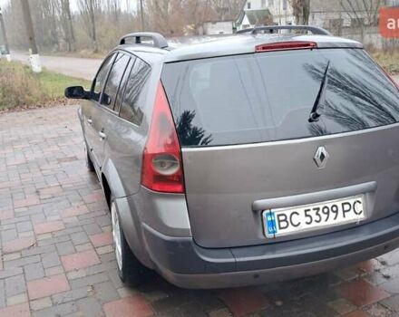 Серый Рено Меган, объемом двигателя 1.46 л и пробегом 407 тыс. км за 3999 $, фото 7 на Automoto.ua