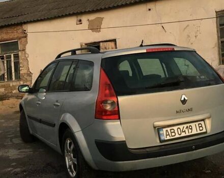 Серый Рено Меган, объемом двигателя 1.6 л и пробегом 175 тыс. км за 5800 $, фото 6 на Automoto.ua