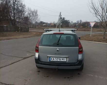 Серый Рено Меган, объемом двигателя 1.5 л и пробегом 322 тыс. км за 4000 $, фото 3 на Automoto.ua