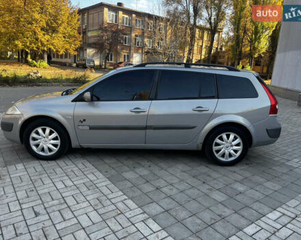 Серый Рено Меган, объемом двигателя 1.6 л и пробегом 220 тыс. км за 3900 $, фото 5 на Automoto.ua