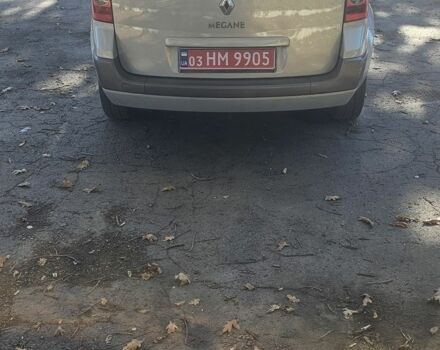 Серый Рено Меган, объемом двигателя 1.6 л и пробегом 213 тыс. км за 3550 $, фото 5 на Automoto.ua