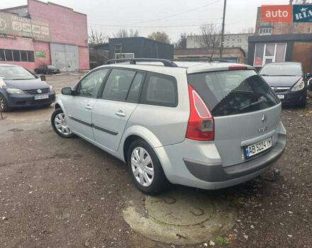 Серый Рено Меган, объемом двигателя 2 л и пробегом 309 тыс. км за 4300 $, фото 13 на Automoto.ua