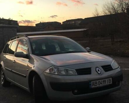 Серый Рено Меган, объемом двигателя 1.6 л и пробегом 175 тыс. км за 5800 $, фото 12 на Automoto.ua