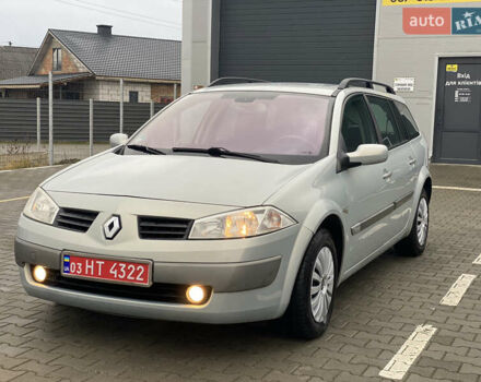 Серый Рено Меган, объемом двигателя 1.6 л и пробегом 158 тыс. км за 3999 $, фото 2 на Automoto.ua