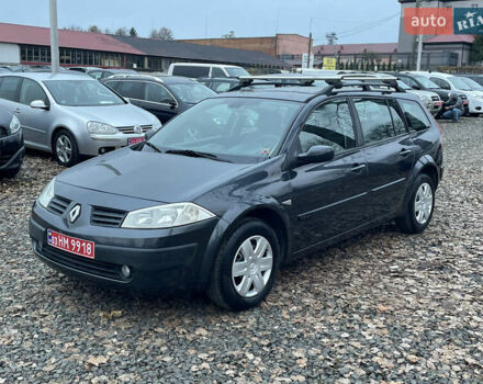 Серый Рено Меган, объемом двигателя 1.6 л и пробегом 191 тыс. км за 4700 $, фото 2 на Automoto.ua
