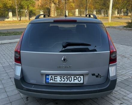 Серый Рено Меган, объемом двигателя 1.6 л и пробегом 220 тыс. км за 3900 $, фото 4 на Automoto.ua