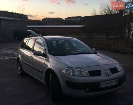 Серый Рено Меган, объемом двигателя 1.6 л и пробегом 175 тыс. км за 5800 $, фото 10 на Automoto.ua