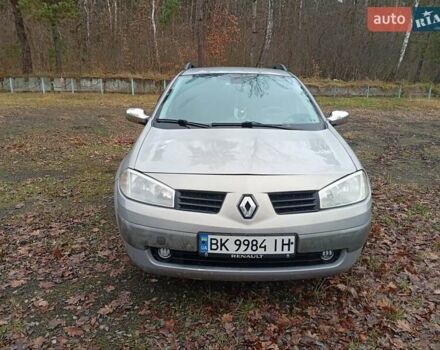 Серый Рено Меган, объемом двигателя 1.5 л и пробегом 275 тыс. км за 4150 $, фото 14 на Automoto.ua