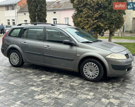 Серый Рено Меган, объемом двигателя 1.6 л и пробегом 300 тыс. км за 3850 $, фото 9 на Automoto.ua