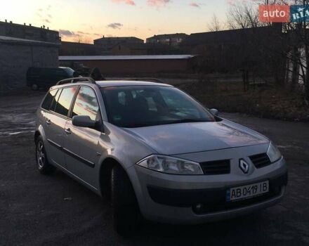 Серый Рено Меган, объемом двигателя 1.6 л и пробегом 175 тыс. км за 5800 $, фото 9 на Automoto.ua