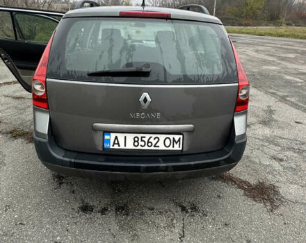 Серый Рено Меган, объемом двигателя 2 л и пробегом 263 тыс. км за 4500 $, фото 15 на Automoto.ua