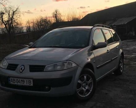Серый Рено Меган, объемом двигателя 1.6 л и пробегом 175 тыс. км за 5800 $, фото 1 на Automoto.ua